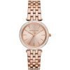 Michael Kors mk3366 Mini Darci Rose Gold Ladies Watch